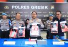 Polres Gresik Ringkus 4 Pengedar Narkoba Jaringan Antarkota, Dalam Provinsi Sita 68 Gram Sabu-sabu