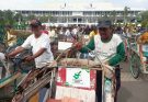 Tradisi Petrokimia Gresik Berbagi di Hari Ulang Tahun, 529 Pengayuh Becak di Gresik Semringah