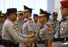 Kapolres Gresik Pimpin Sertijab PJU, mulai Waka Polres dan Kapolsek, 14 Personel Bergeser 